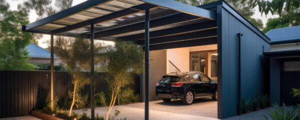 Le carport en aluminium