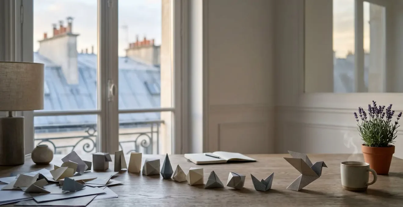 Illustration symbolisant l'automatisation du marketing en France : un flux de taches repetitives se transformant en efficacite fluide