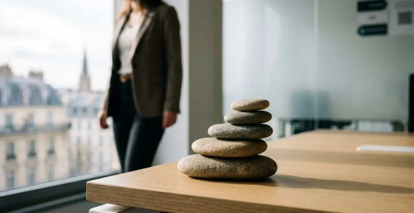 Jeune actif francais observant la croissance progressive de son epargne salariale au fil des annees